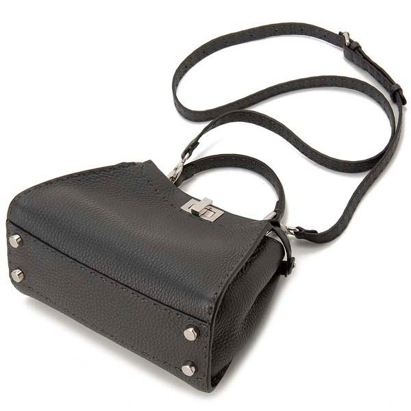 FENDI フェンディ ハンドバッグ レディース グレー 8BN244 Q0J FENDI フェンディ ハンドバッグ レディース グレー 8BN244 Q0J
