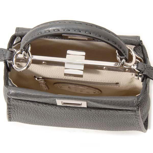 FENDI フェンディ ハンドバッグ レディース グレー 8BN244 Q0J FENDI フェンディ ハンドバッグ レディース グレー 8BN244 Q0J