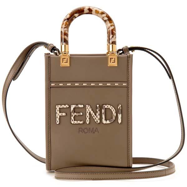 FENDI（フェンディ） ショルダーバッグ ポシェット レディース グレー
