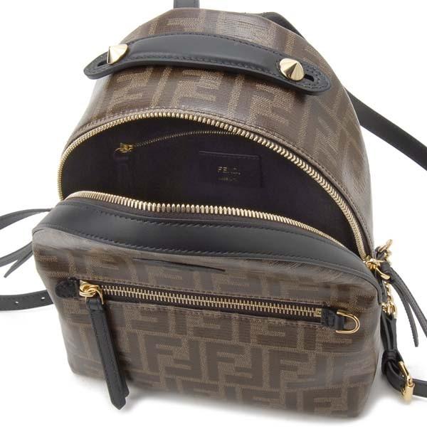 FENDI フェンディ リュック レディース ブラウン 8BZ038 A5K4 FENDI フェンディ リュック レディース ブラウン 8BZ038 A5K4