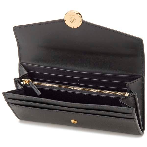 FENDI（フェンディ） 長財布 レディース ブラック 黒 8M0251 A18B