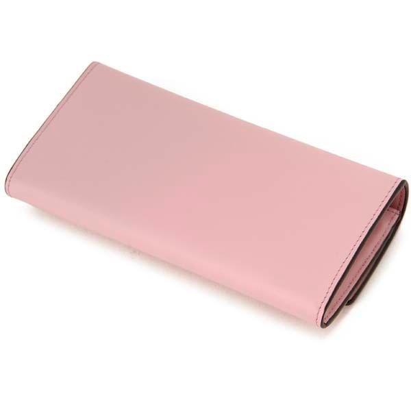 FENDI CONTINENTAL WALLET ライトピンク フェンディ 財布 FENDI フェンディ 8M0395 A18B カーフ 三つ折り財布 コンパクト