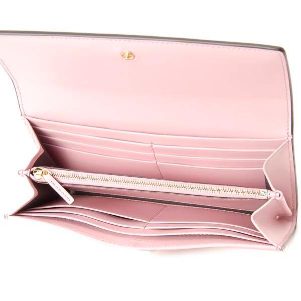FENDI フェンディ Roma ピンク レザー 長財布 FENDI フェンディ Roma ピンク レザー 長財布