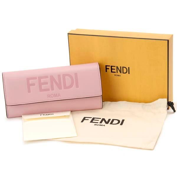 フェンディ 長財布 フラップウォレット ゴールドロゴ金具 ピンクメタリック 本革 楽天市場】長財布 レディース 本革 L字ファスナー ブランド 革