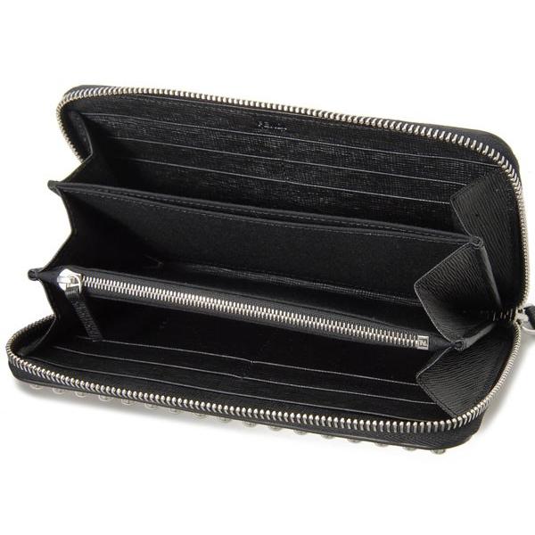 FENDI フェンディ 長財布 8M0299-7MP-F0V3X KARLITO LEATHER ブラック 