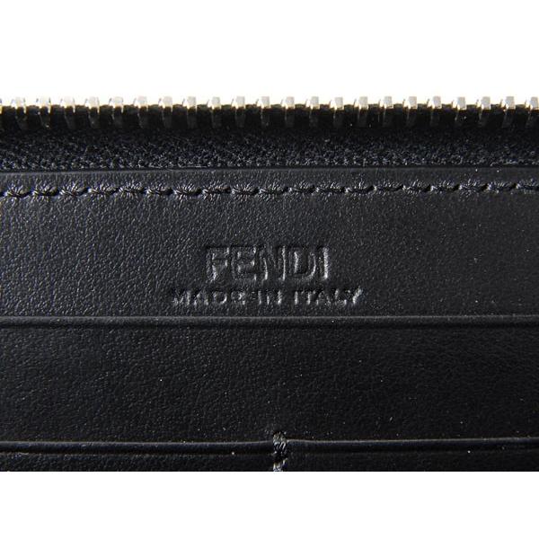 Fendi カモフラージュ 長財布 FENDI フェンディ フラワー ラウンドファスナー 長財布 8M0299