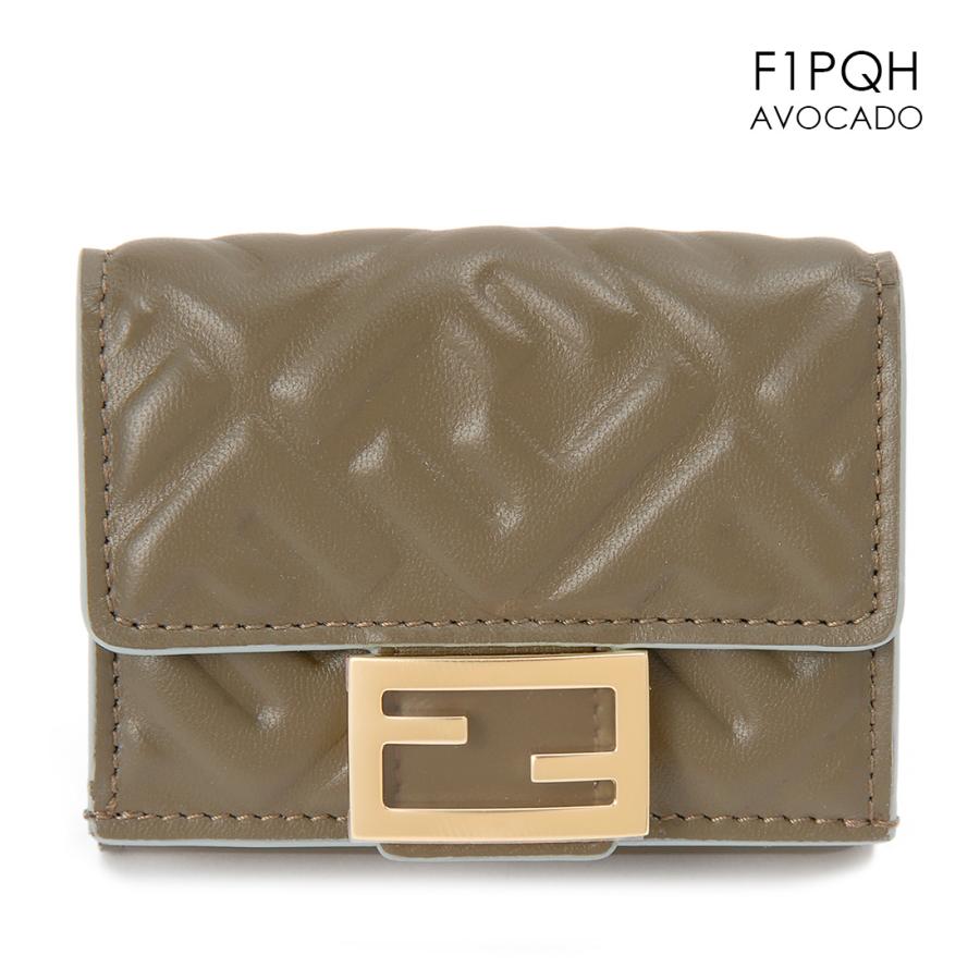FENDI フェンディ 折財布 三つ折り財布 8M0395 AT00 FFモチーフ FENDI フェンディ 折財布 三つ折り財布 レディース 8M0395 AT00