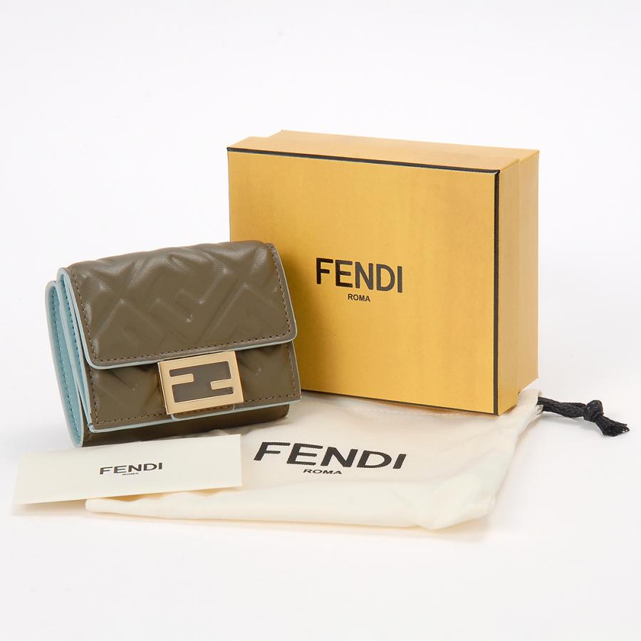 FENDI（フェンディ） 折財布 三つ折り財布 レディース 8M0395 AT00 FF
