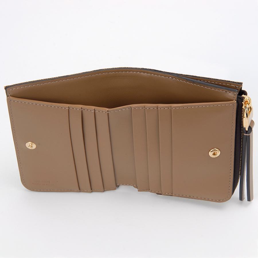 ブランドセール フェンディ FENDI 二つ折り財布 8M0519 A98P F0A6E スリム バゲットの画像