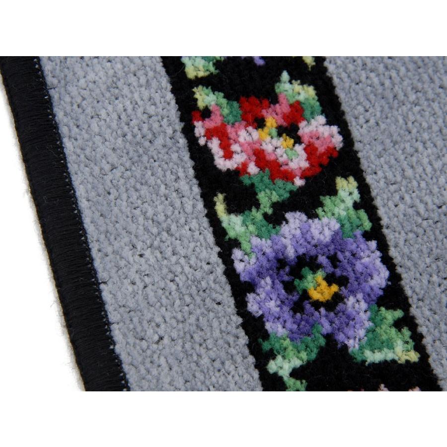 未使用　フェイラー　バスタオル　アネモネ　FEILER 花柄　グレー系 feiler（フェイラー） ハンカチ FEILER ANEMONE アネモネ 211 スチール