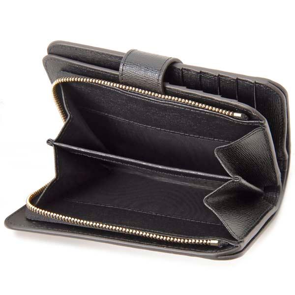 FURLA（フルラ） 二つ折り財布 レディース ブラック 黒 PCX9UNO B30