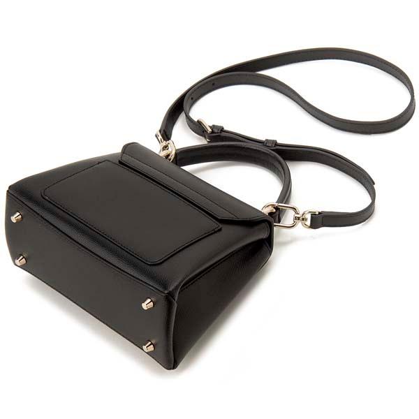 美品 現行モデル FURLA フルラ 本革 ハンドバッグ ターンロック ブラック FURLA（フルラ） ハンドバッグ レディース ブラック WB00109 ARE O60