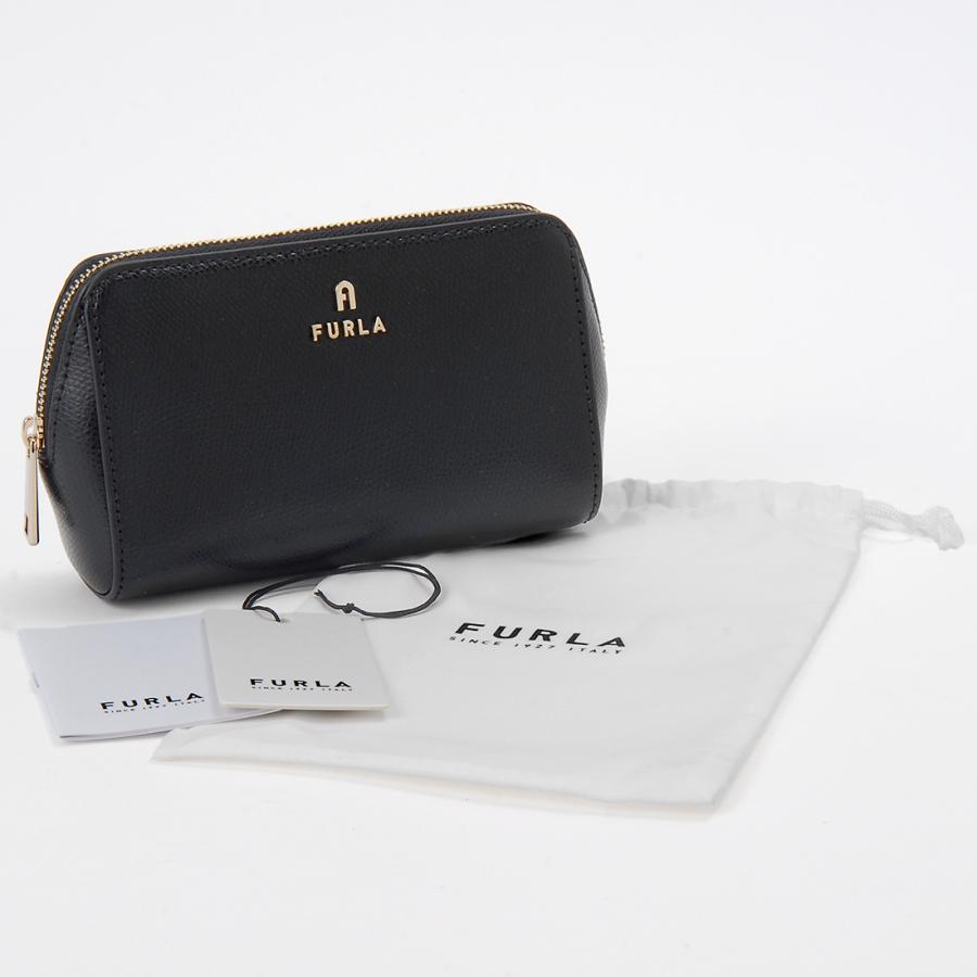 FURLA フルラ コスメポーチ 化粧ポーチ WE00449 ARE O60 FURLA フルラ コスメポーチ 化粧ポーチ ブラック WE00449 ARE