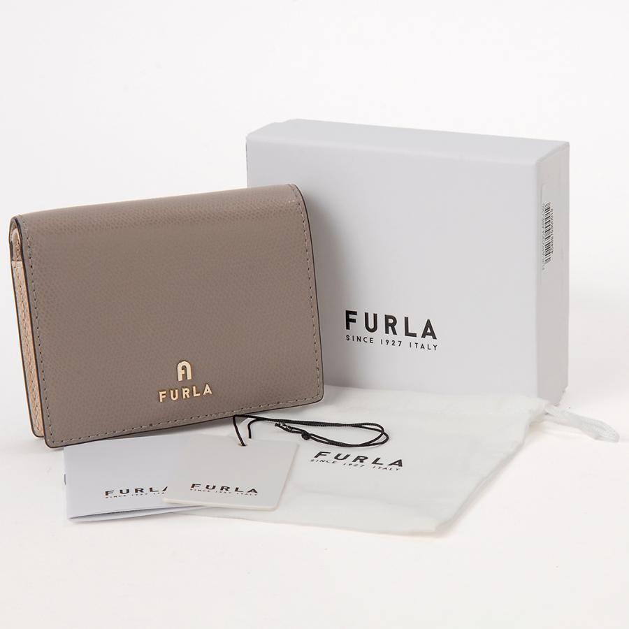 FURLA フルラ 二つ折り財布 WP00304 ARE 3787 CAMELIA FURLA フルラ 二つ折り財布 レディース グレー WP00304 ARE 3787