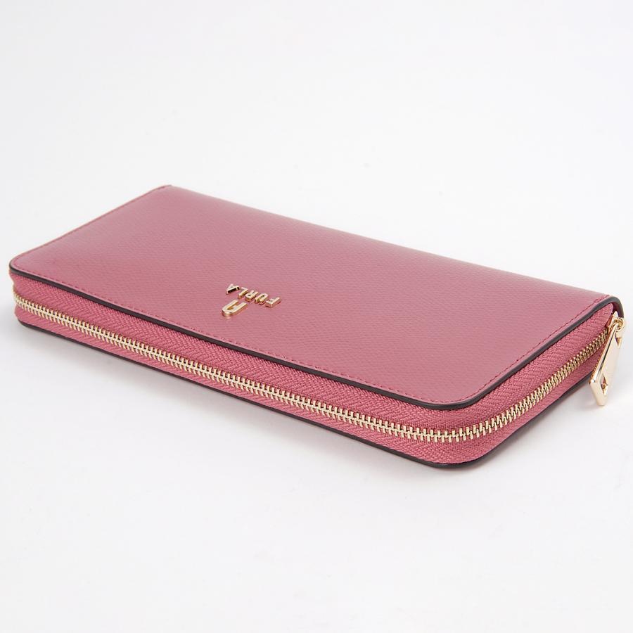 新品 FURLA フルラ 長財布 ピンク FURLA フルラ 長財布 ラウンドファスナー ピンクベージュ｜Yahoo