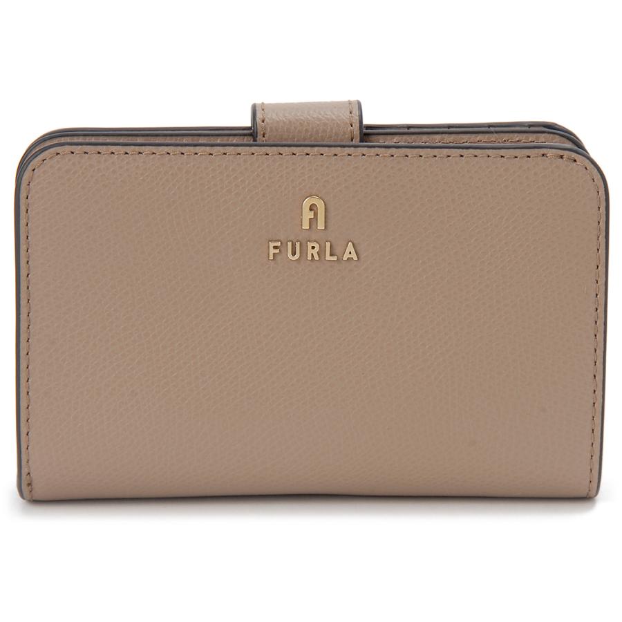 新品 FURLA フルラ カメリアS 二つ折り財布 グレージュ FURLA（フルラ） タイムセール 二つ折り財布 レディース グレージュ