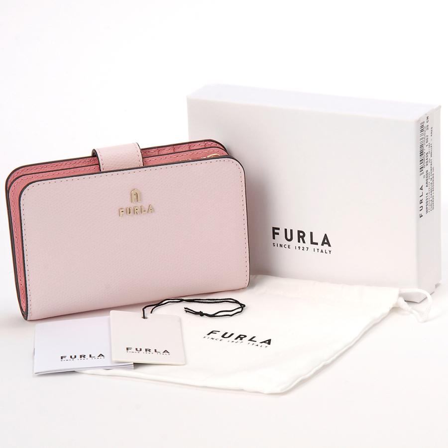 FURLA フルラ 二つ折り財布 レディース ピンク WP00314 ARE 2043 FURLA フルラ 二つ折り財布 レディース ピンク WP00314 ARE 2043