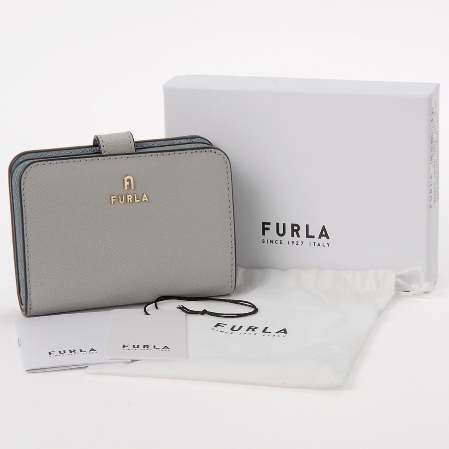 FURLA フルラ 二つ折り財布 レディース グレー WP00315 ARE 4060