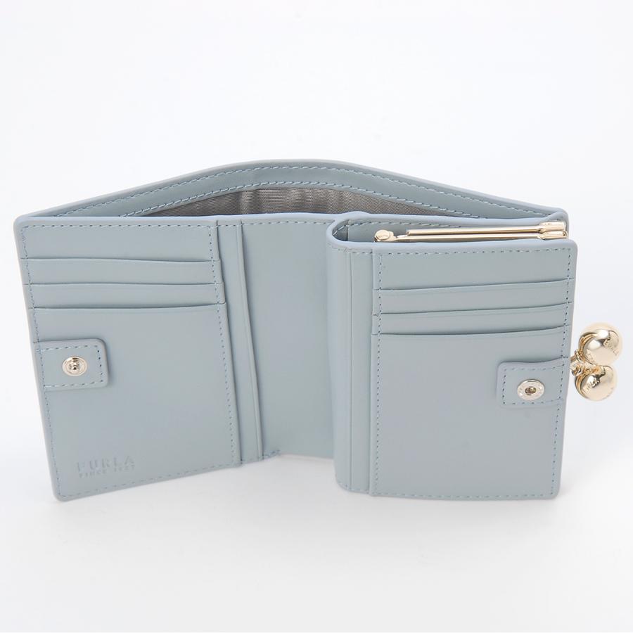 FURLA（フルラ） スーパーセール 二つ折り財布 レディース ブルー