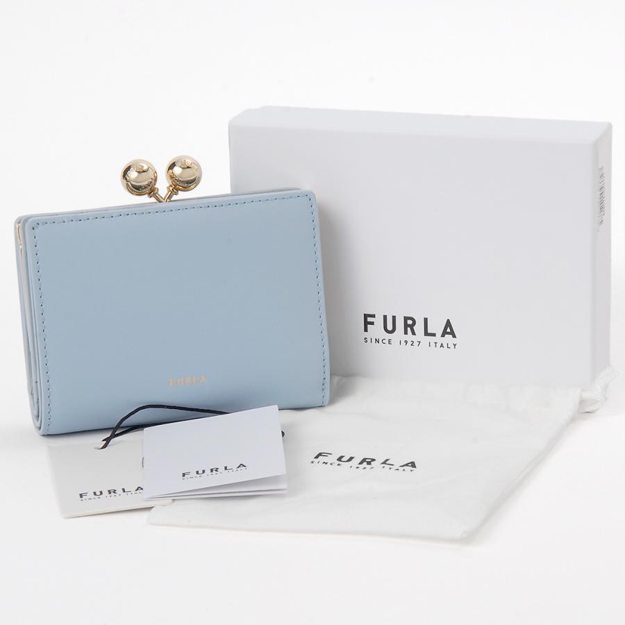 FURLA（フルラ） ブランドセール 二つ折り財布 レディース ブルー
