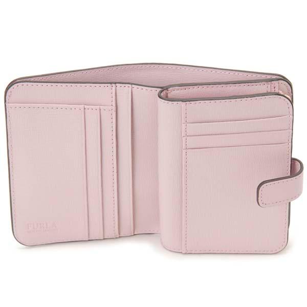 FURLA フルラ 二つ折り財布 レディース ピンク 1000419 BABYLON