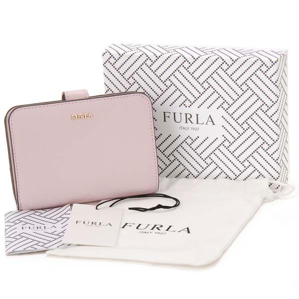 FURLA（フルラ） 二つ折り財布 レディース ピンク 1000419 BABYLON