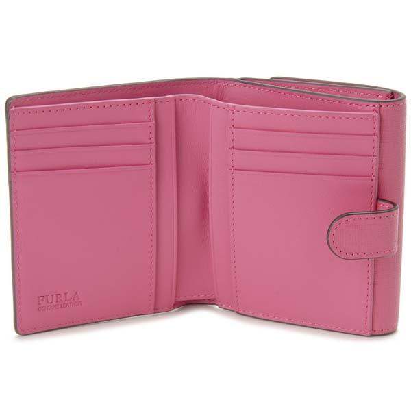 FURLA BABYLON S ZIPAROUND 二つ折り財布 ピンク FURLA（フルラ） 二つ折り財布 レディース ピンク 1047007 BABYLON S
