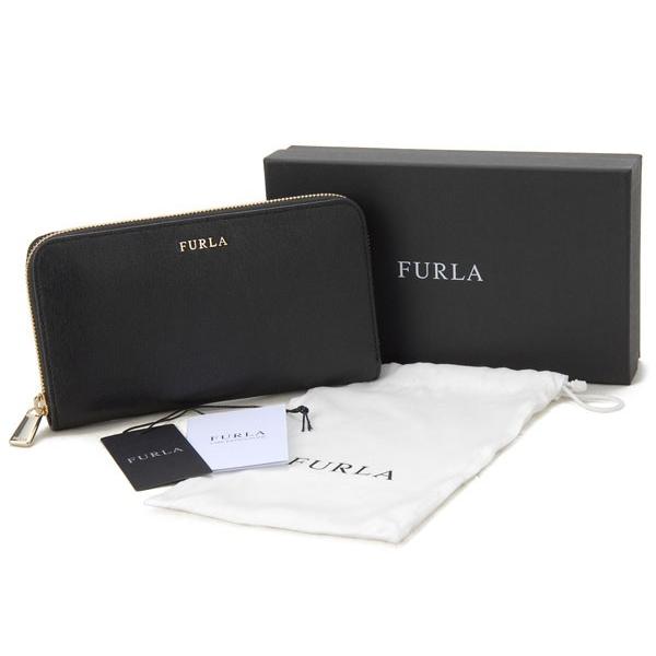 フルラ FURLA ラウンドファスナー長財布 755244 BABYLON XL バビロン レザー ブラック レディース ブランド｜s-select｜04