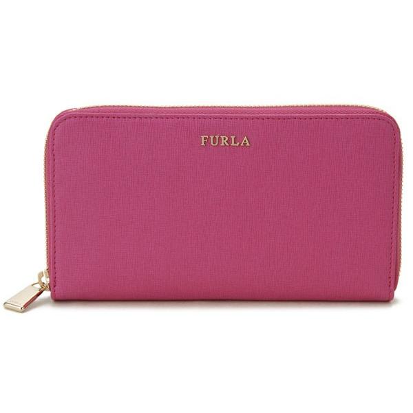 フルラ FURLA ラウンドファスナー長財布 777358 BABYLON XL バビロン レザー ダークピンク レディース ブランド｜s-select