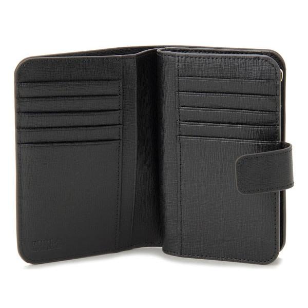 【極美品】FURLA フルラ 二つ折り財布 ブラック コンパクトウォレット FURLA(フルラ) / 2つ折り財布/レザー/ブラック/レディース