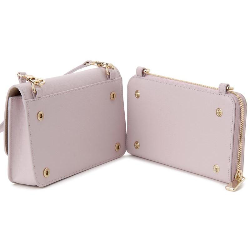 FURLA リーヴァ RIVA 3way ショルダーバッグ ウォレット ピンク FURLA リーヴァ RIVA 3way ショルダーバッグ ウォレット ピンク