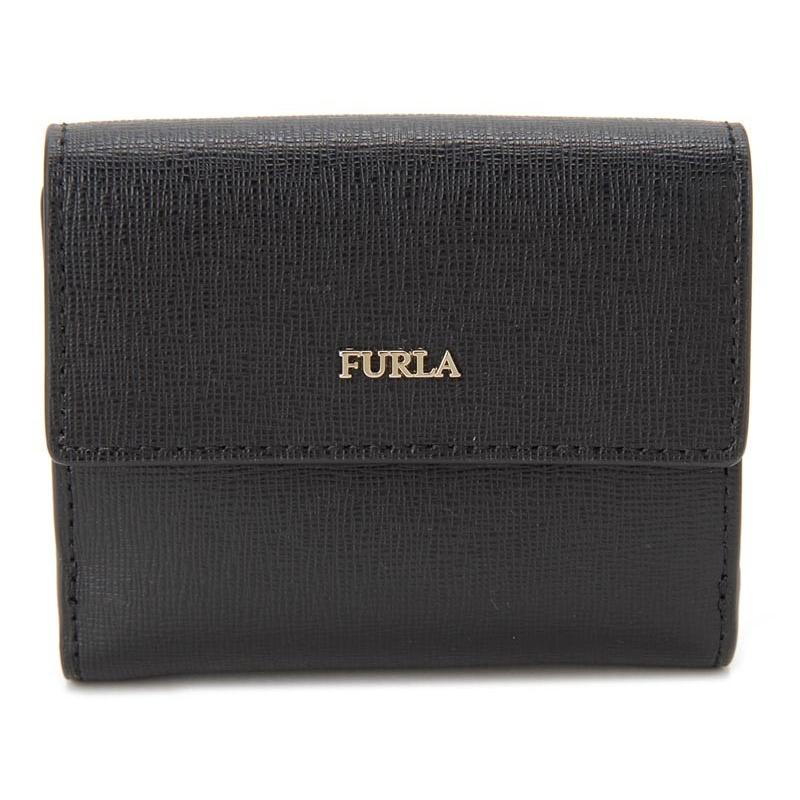 FURLA フルラ 二つ折り財布 963513 BABYLON バビロン ブラック