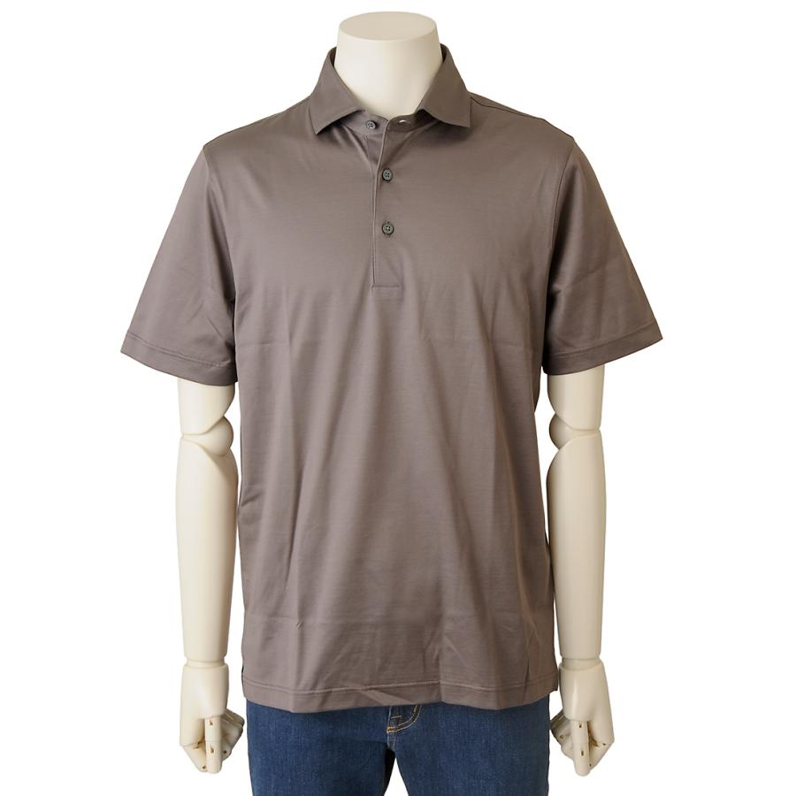 GRAN SASSO グランサッソ ポロシャツ メンズ グレージュ 60103 74002 171 POLO Gran Sasso（グランサッソ） ポロシャツ メンズ グレージュ 60103