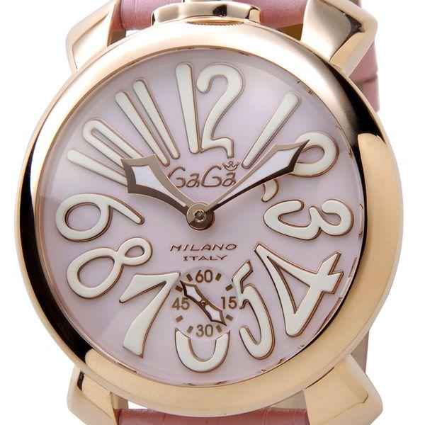 ガガミラノ Gaga Milano 5011.02S マヌアーレ 48mm ピンク/ゴールド メンズ ブランド :gag5011-2s:s-select - 通販 - Yahoo!ショッピング