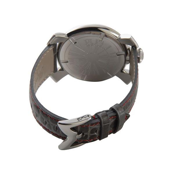 ガガミラノ5084マヌアーレスリム ステンレススチール革GAGAMILANO GaGa MILANO ガガミラノ Gaga Milano 5084.2 マヌアーレ スリム