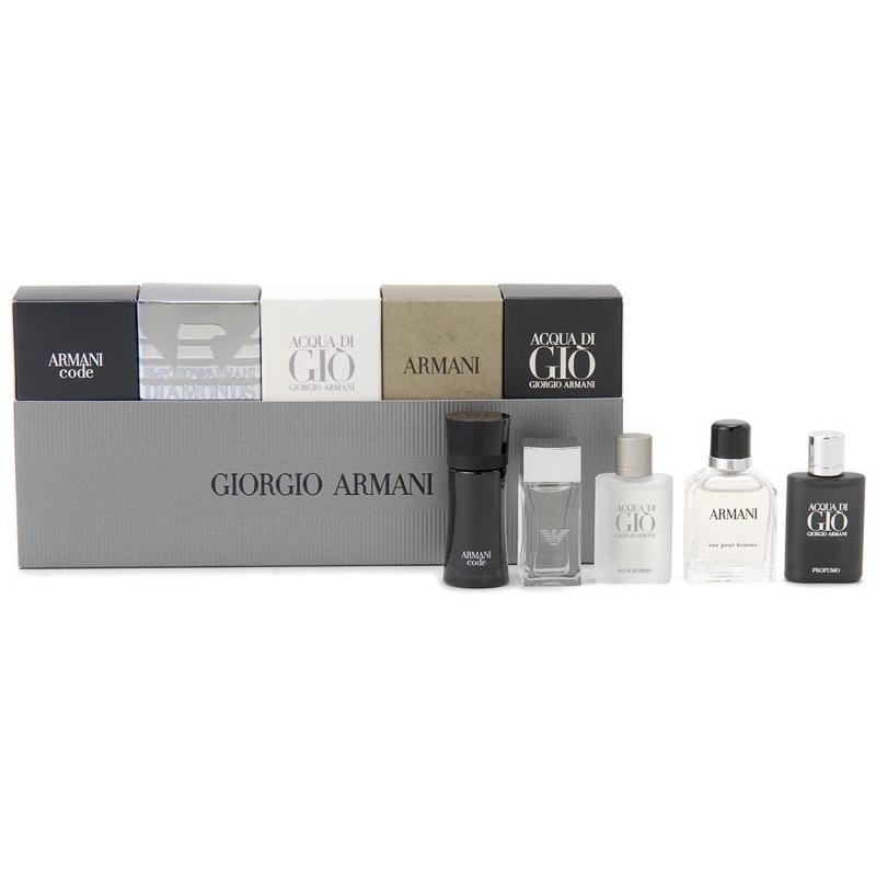 ジョルジオ アルマーニ GIORGIO ARMANI メンズ 香水セット アクアディ ジオ 香水 5P ミニボトル ギフト （香水/コスメ