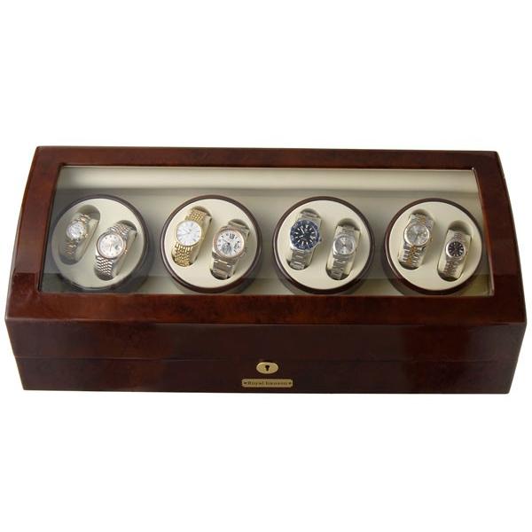 ロイヤルハウゼン木製 時計ワインダー 8本収納巻き時計 ロイヤルハウゼン木製 時計ワインダー 8本収納巻き時計 Amazon