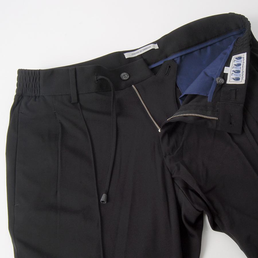 giab's ARCHIVIO ジャブス アルキヴィオ パンツ メンズ ブラック A3697 90 PANTS giab's ARCHIVIO ジャブス アルキヴィオ パンツ メンズ ブラック A3697