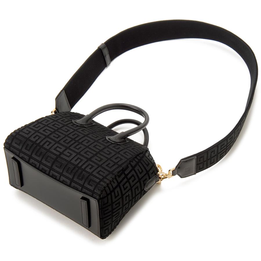 【極美品✨】ジバンシィ 4Gロゴ ハンドバッグ ロゴ総柄 キャンバス 黒 極美品✨】ジバンシィ 4Gロゴ ハンドバッグ ロゴ総柄 キャンバス 黒 極