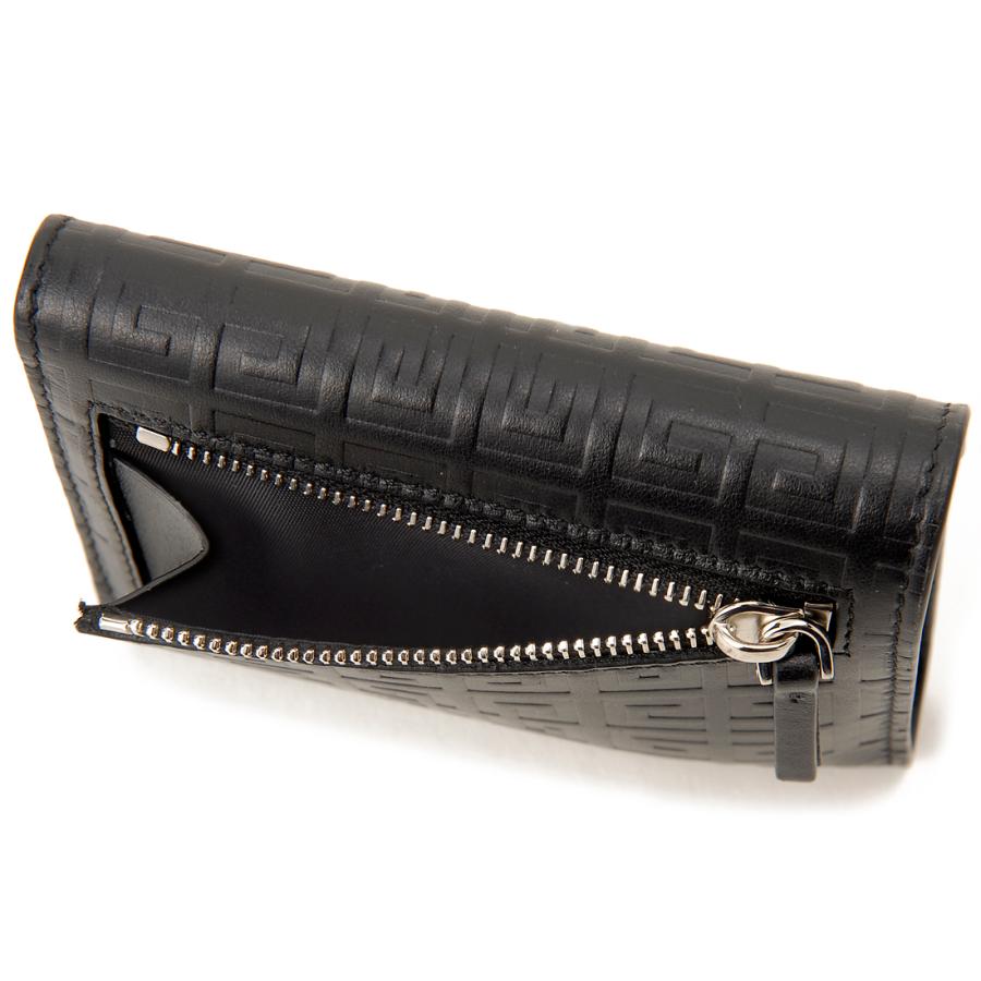 【超美品】GIVENCHY(ジバンシー) 三つ折り財布 ブラック GIVENCHY ジバンシー 三つ折り財布 レディース ブラック