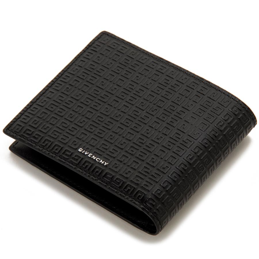 【新品】ジバンシー 二つ折り財布 ブラック 保管品 GIVENCHY ジバンシー 財布 二つ折り メンズ K0UN BILLFOLD 8CC