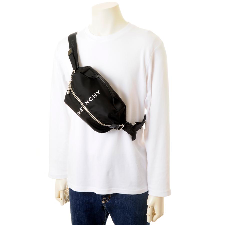 GIVENCY クロコ型押し ボディバッグ ジバンシー 黒白 ジバンシー BAG GIVENCY クロコ型押し ボディバッグ ジバンシー 黒白 ジバンシー BAG