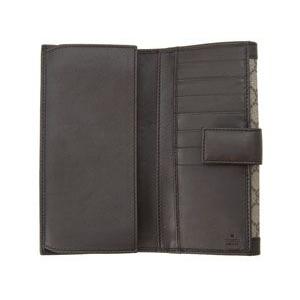 GG グッチ GUCCI 長財布 282411FCIFG9643 ベージュ×ダークブラウン 
