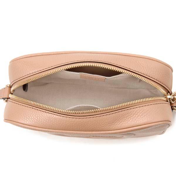 GUCCI グッチ SOHO ショルダーバッグ　ローズベージュ GUCCI グッチ ショルダーバッグ レディース ローズ ベージュ