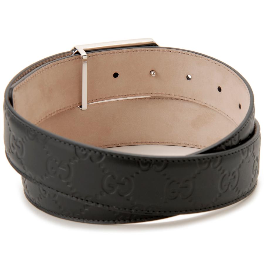 GUCCI グッチ ベルト メンズ ブラック 403941CWC0N1000 SIGNATURE BELT