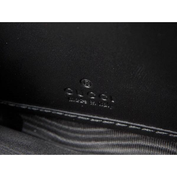 d8 グッチ　GUCCI シマレザー　ブラック　長財布　ラウンドファスナー GUCCI グッチ ラウンドファスナー長財布 409342 CWC1G 1000