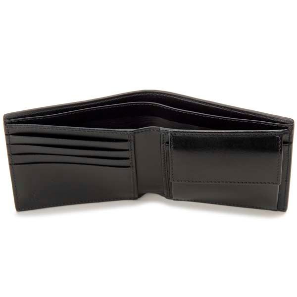 GUCCI 二つ折り財布　黒 GUCCI グッチ 二つ折り財布 メンズ ブラック 428725 0YK0N 1000