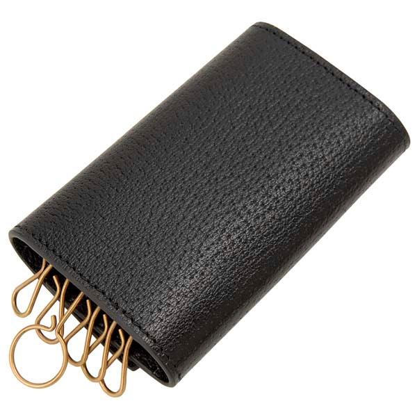 GUCCI（グッチ） キーケース ブラック 435305 DJ20T 1000 GGマーモント