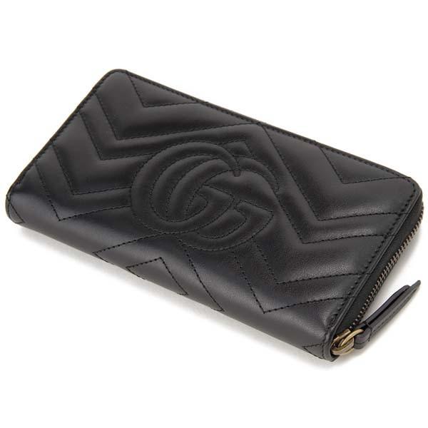 GUCCI 長財布 ブラック レディース 443123 1000 DTD1T グッチ GUCCI グッチ 長財布 レディース GUCCI 443123 DTD1T
