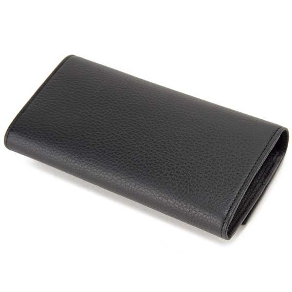 GUCCI（グッチ） 長財布 レディース ブラック 456116 CAO0G 1000